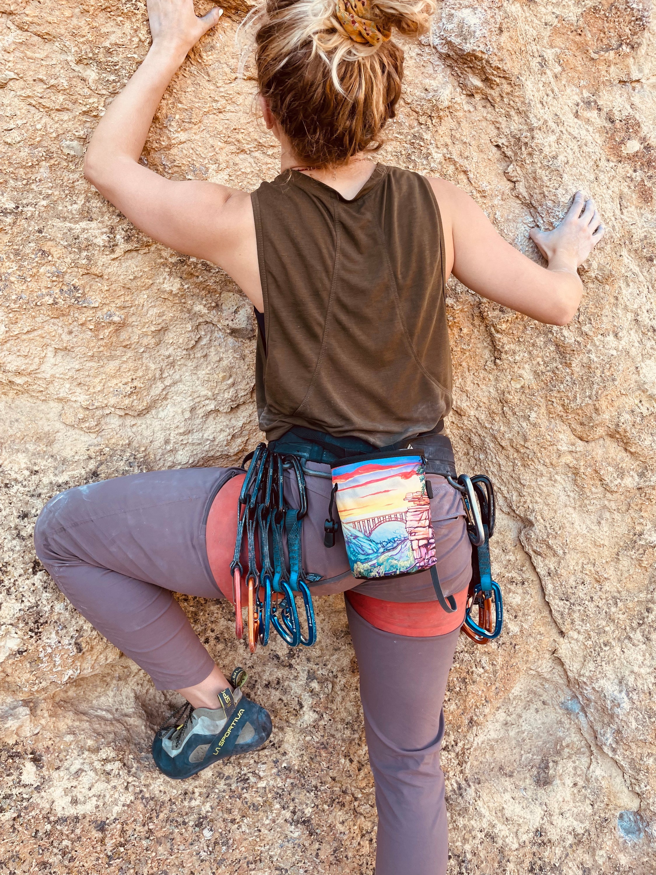 New River Gorge Chalk Bag