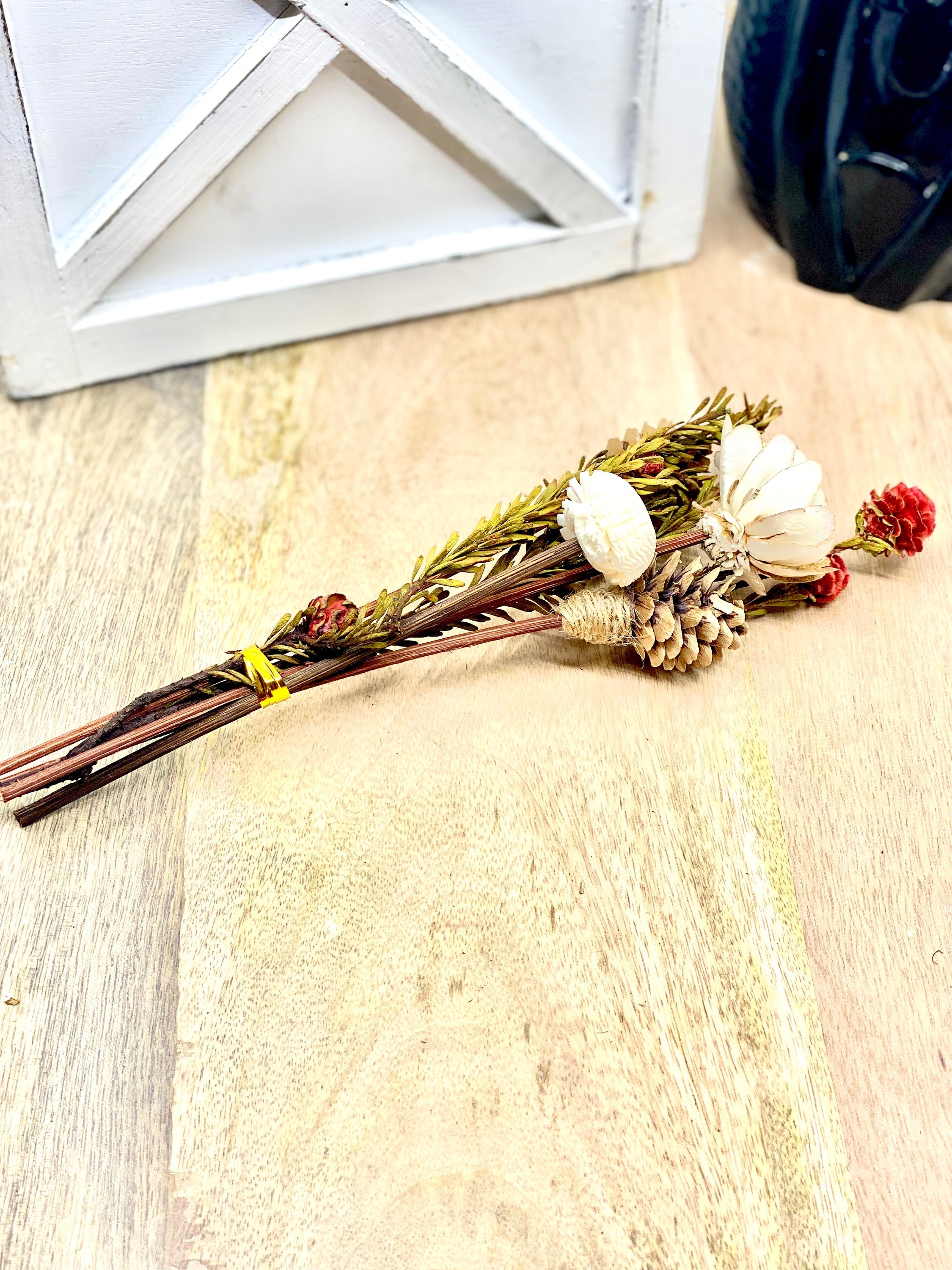 Reed Diffuser Replacement Sticks, Mountain’s Edge, Rattan Wood Flower