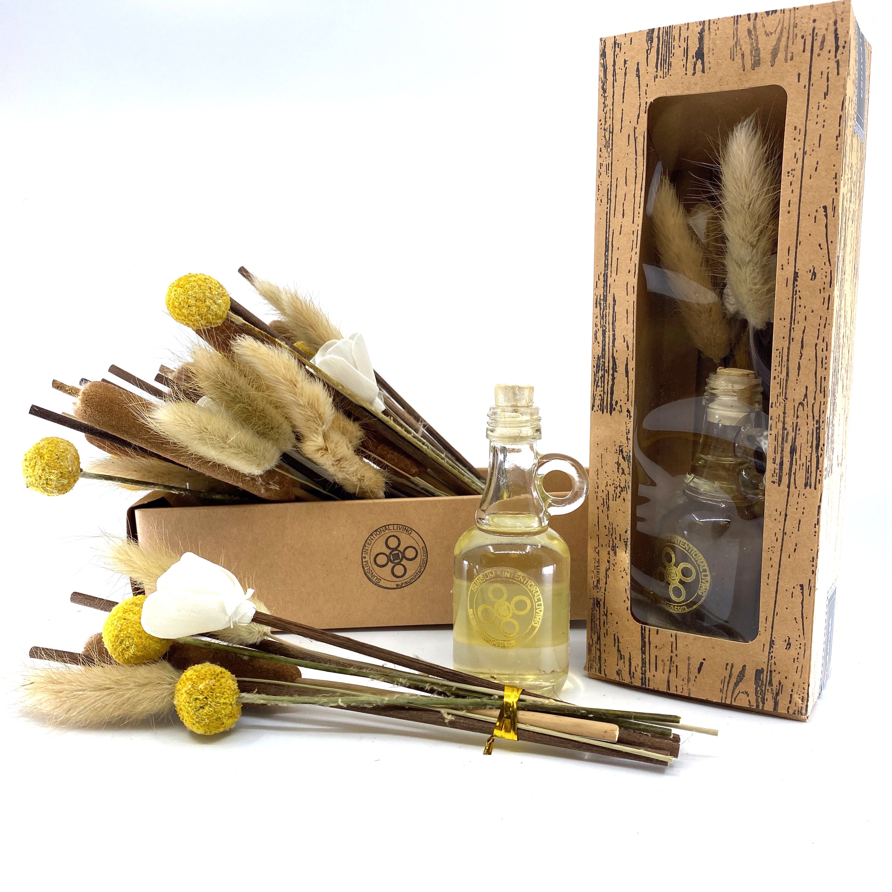 Reed Diffuser Replacement Sticks,The Wetlands, Rattan Wood Flower