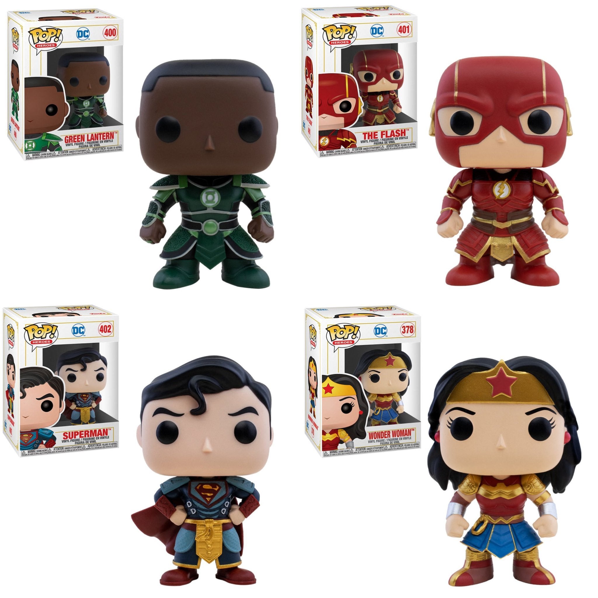 DC Comics Imperial Palace Pop! Vinyl Figure Bundle (Set of 4)