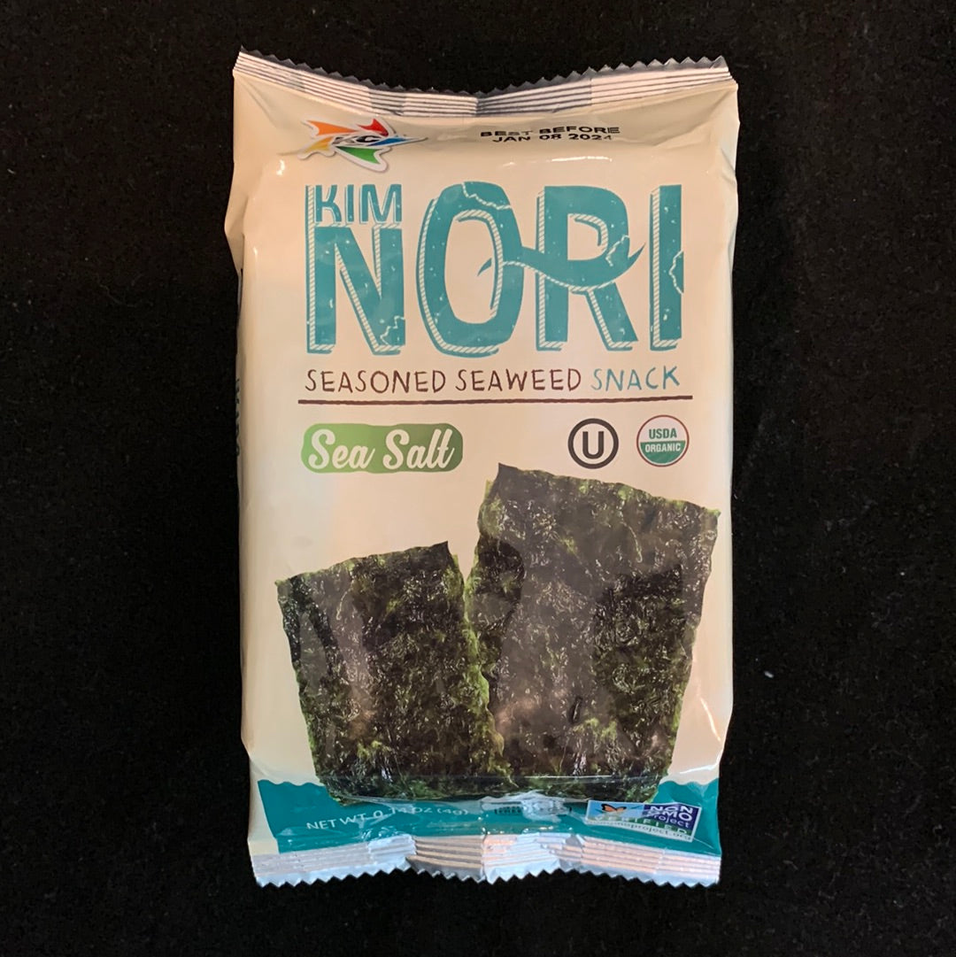 KIM NORI Seasoned Seaweed Snacks Sheets, 4g 0.14 Ounce