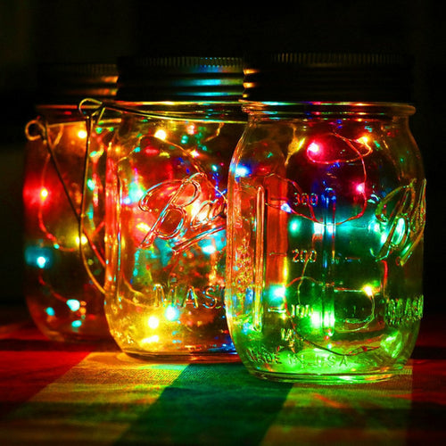 Fashion Plastic LED Fairy Light Solar Powered For