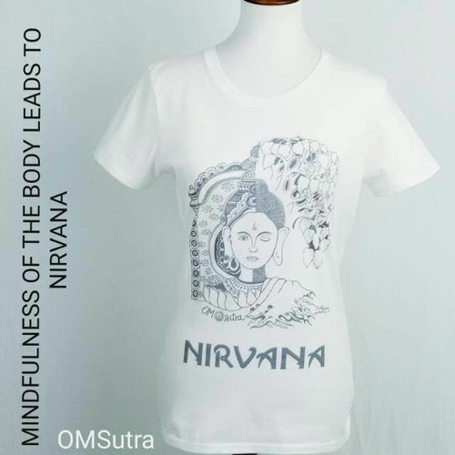 NIRVANA Tee - An art of practicing Mindfulness (Women)