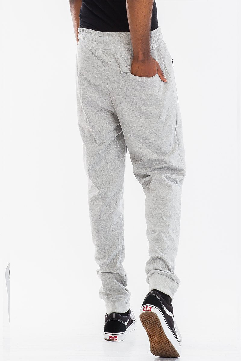 HEATHERED COTTON SWEATS