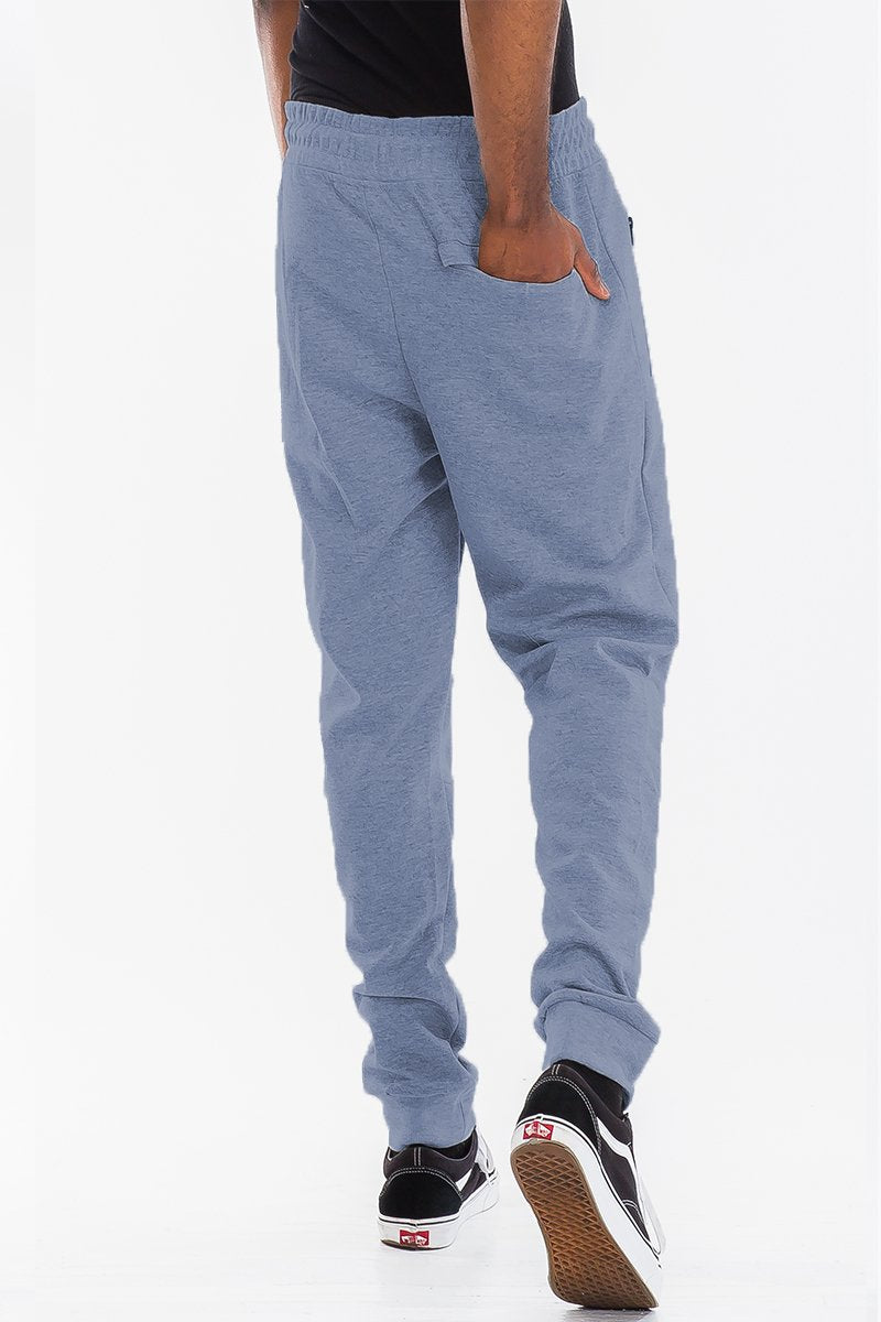 HEATHERED COTTON SWEATS