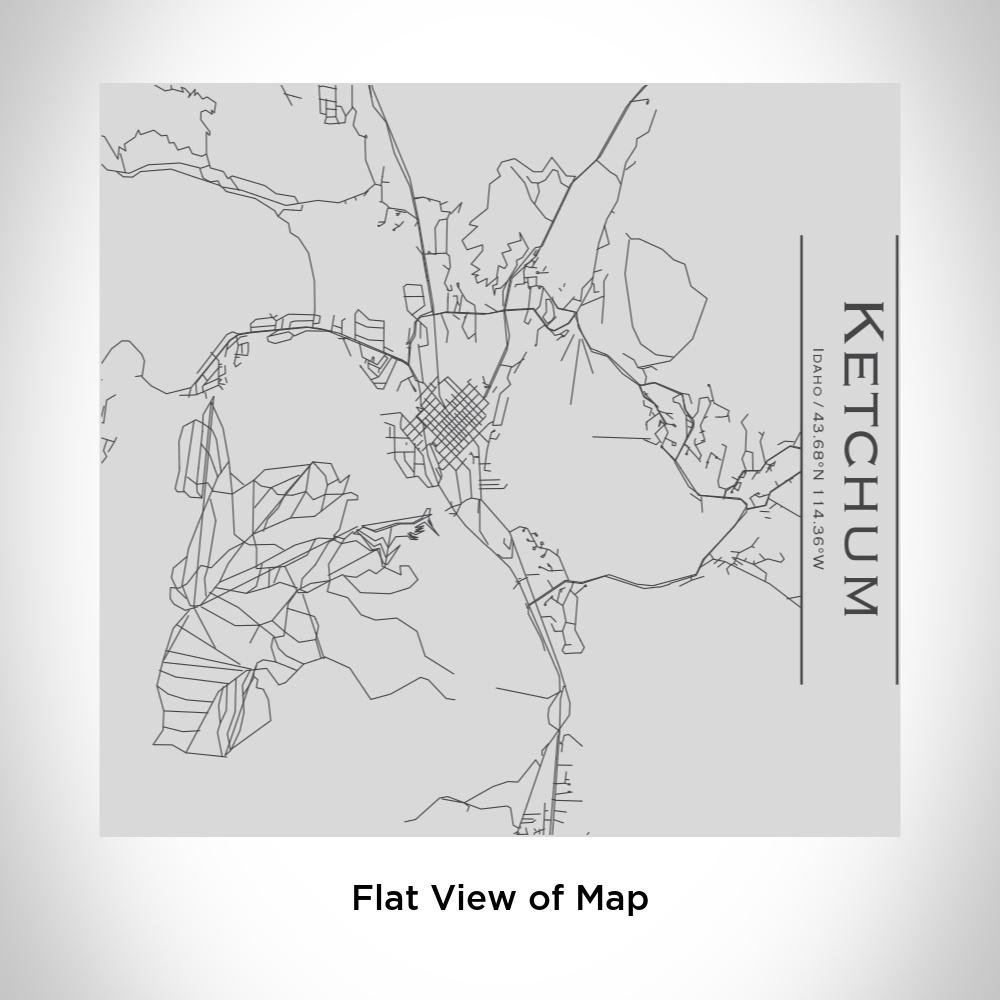 Ketchum - Idaho Map Tumbler - Zomdo Marketplace | Zomdo.com