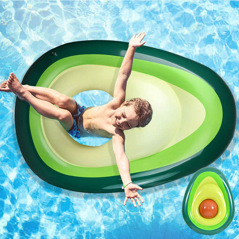 Inflatable Avocado Pool Float Pool Swimming Float Swimming Ring Pool