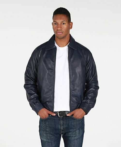 Asher Mens Leather Jacket