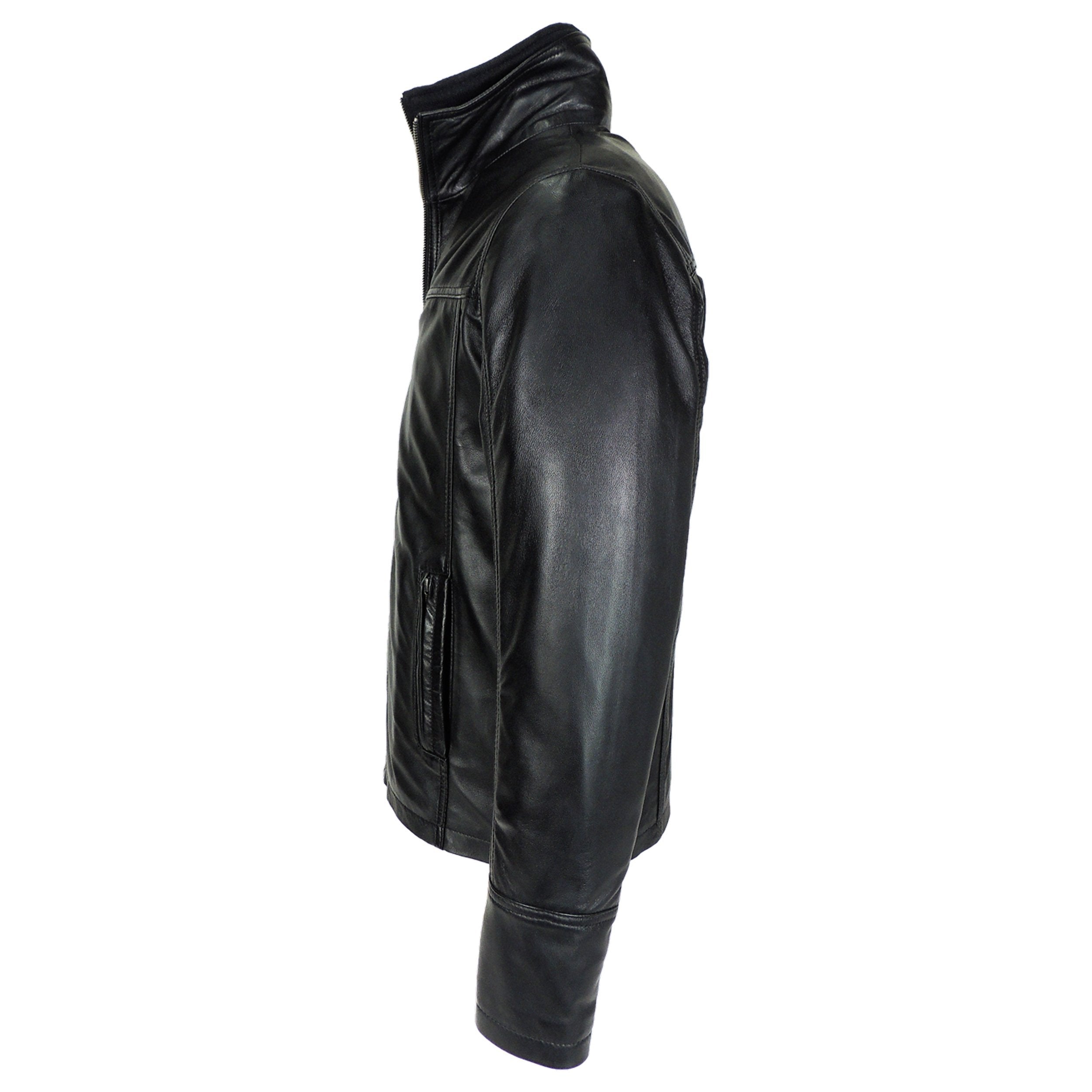 Mens Oxford Csaba Leather Jacket