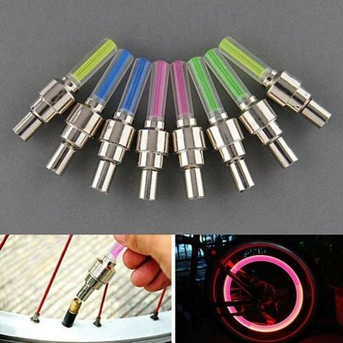 4pc Pack LED NEON COLORED Lights for Bikes, Cars and Motorcycle