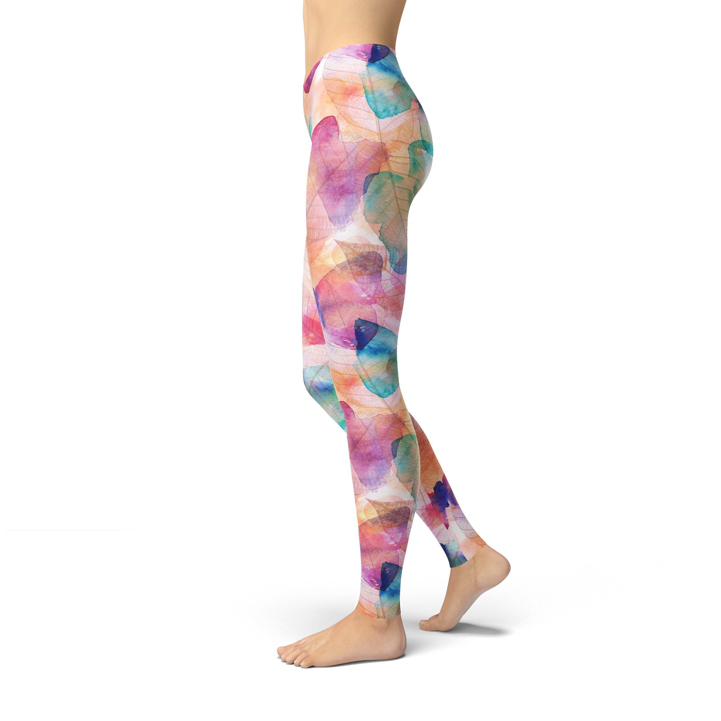 Jean Pastel Butterflies Leggings