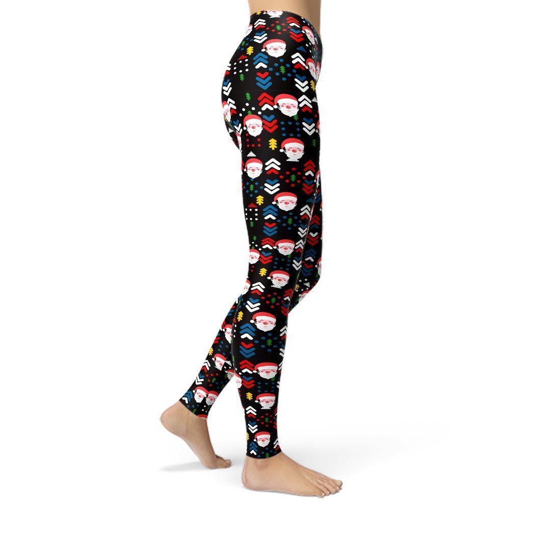 Jean Santa Ornaments Leggings