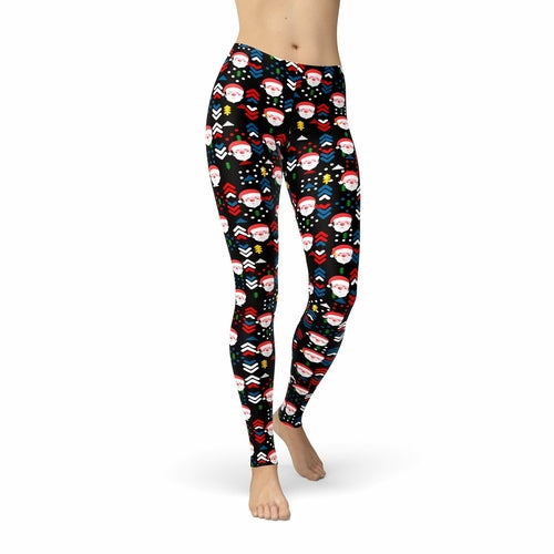 Jean Santa Ornaments Leggings