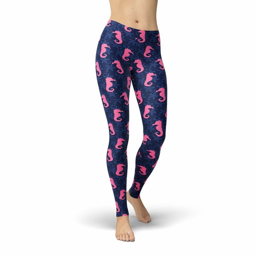 Jean Seahorse Leggings