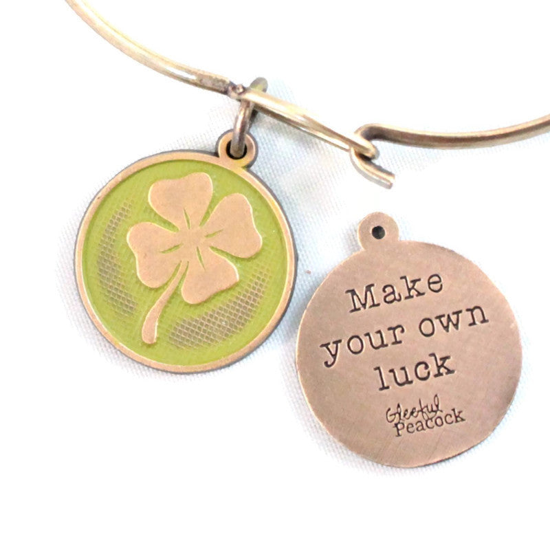 Luck Token Charm Bracelet, Necklace, or Charm Only