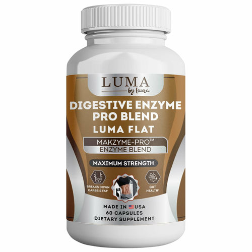 Luma Digestive Enzymes Prebiotic & Probiotics Gas & Bloating Relief -