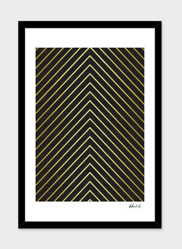 Minimalist and golden art   Frame | Scorpius