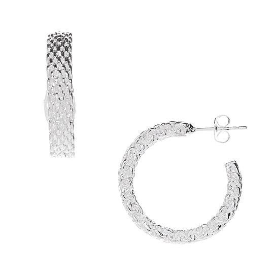 Silver Hoop Earrings-Small Hoop Earrings- Hoops Earrings