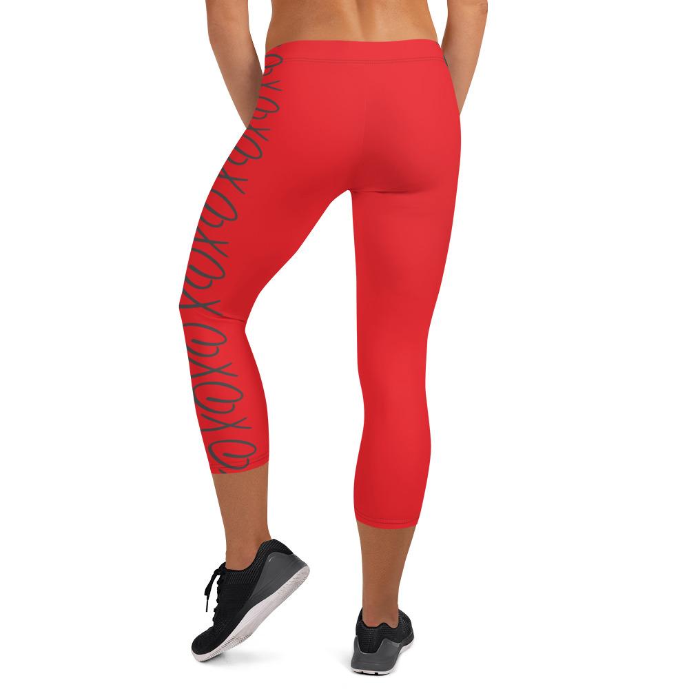 Xoxo Mid Waist Capri Leggings