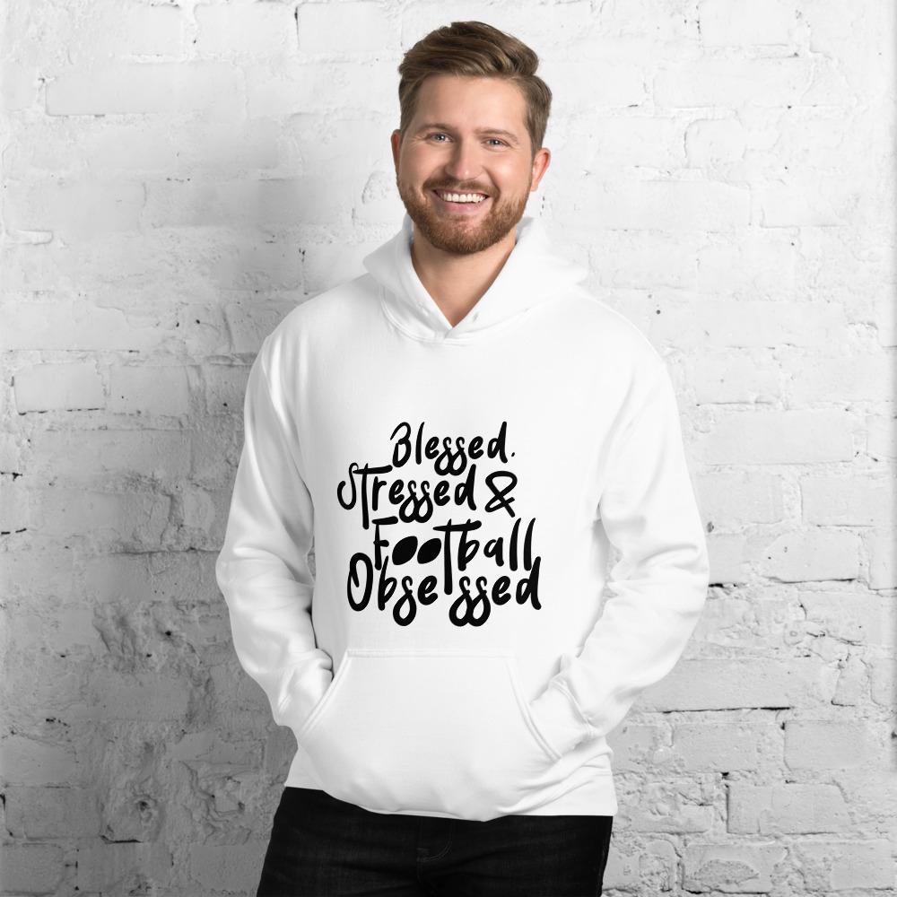 Blessed, Stressed and Football Obsessed Unisex