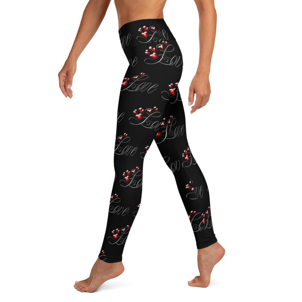 High Waisted Love black Yoga Leggings