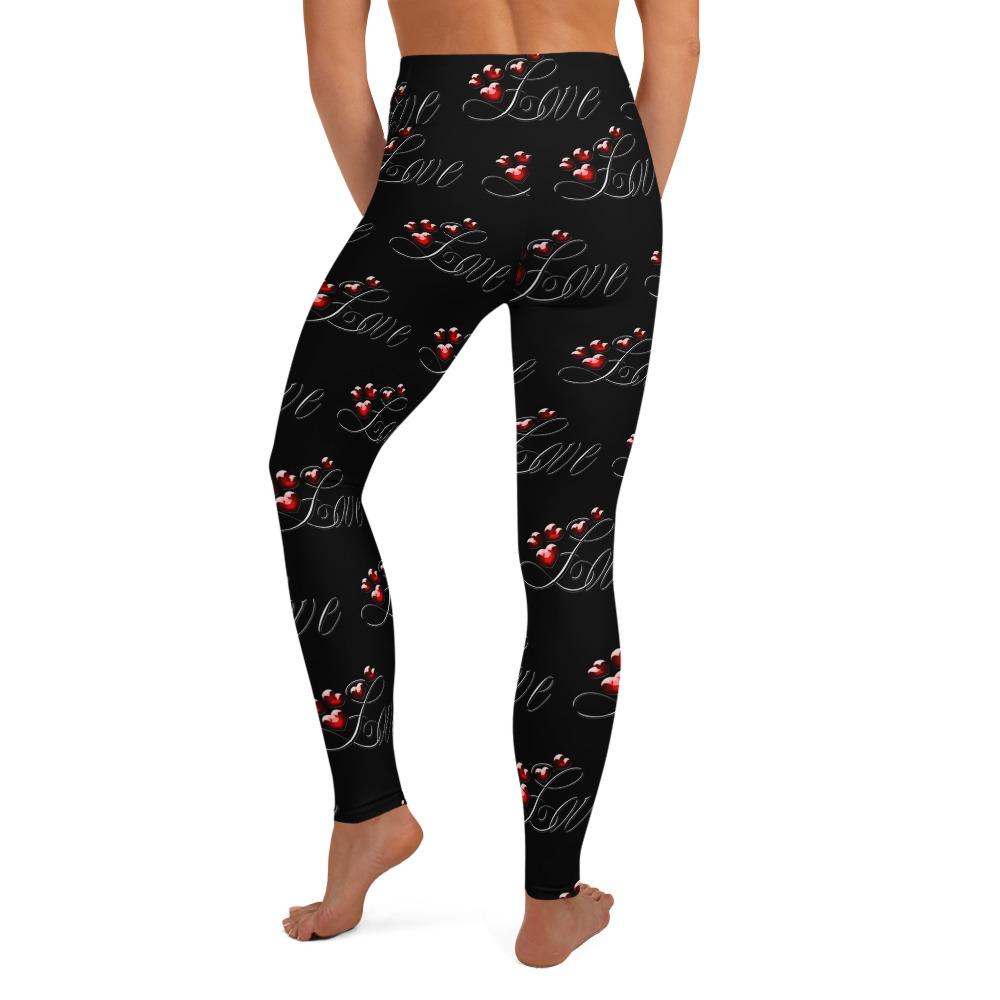 High Waisted Love black Yoga Leggings