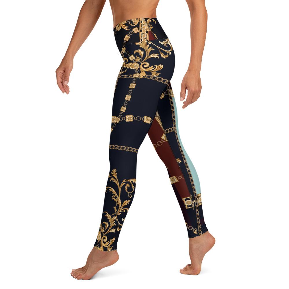 Baroque Chains High Waist Leggings