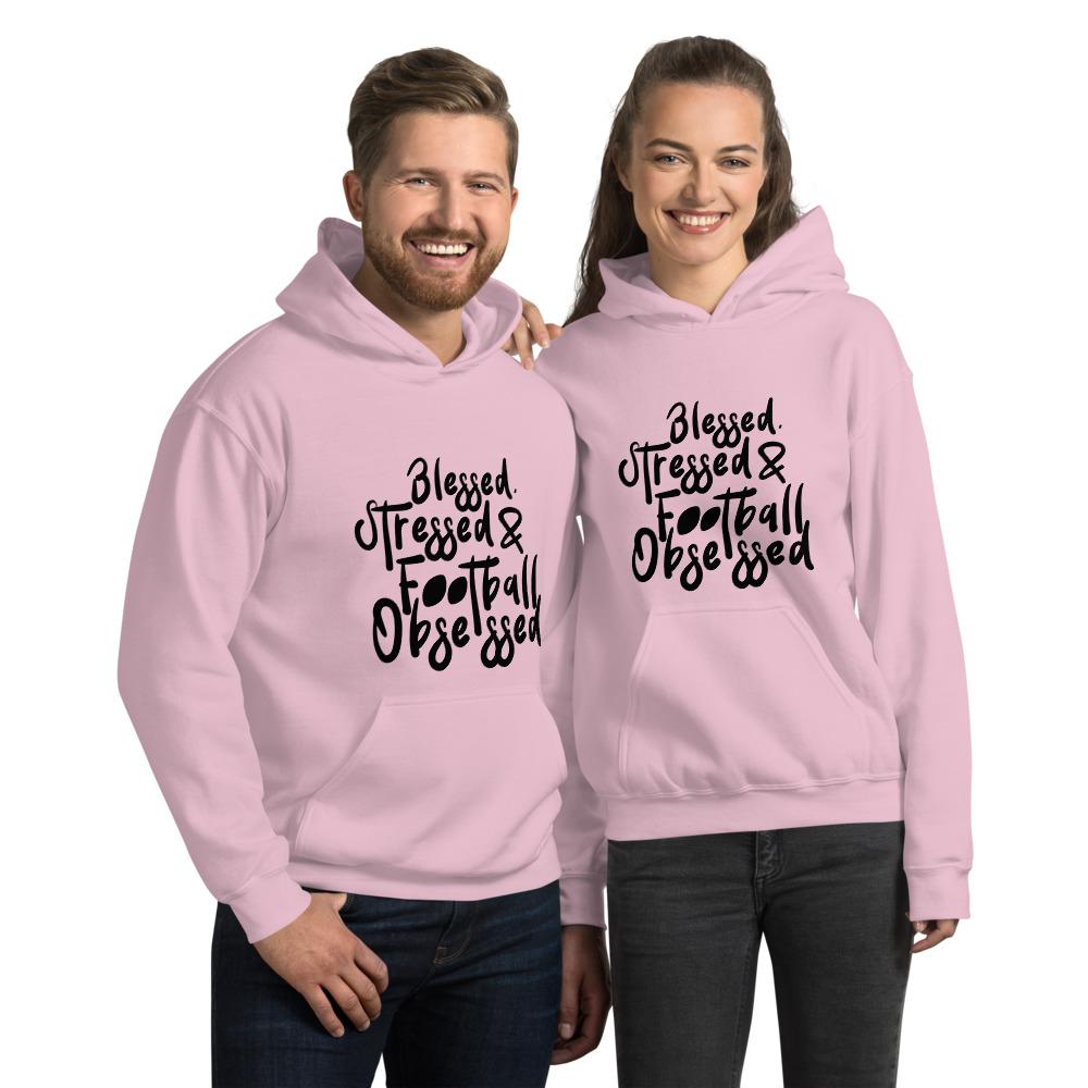 Blessed, Stressed and Football Obsessed Unisex