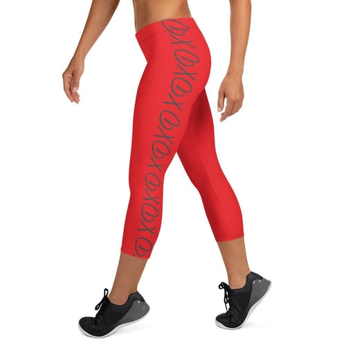 Xoxo Mid Waist Capri Leggings