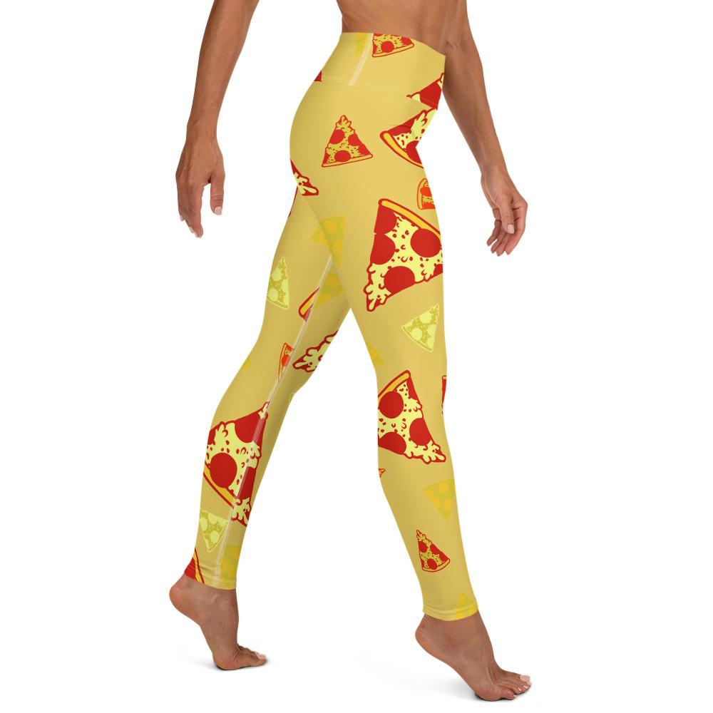 High Waist Pizza Yoga Leggings