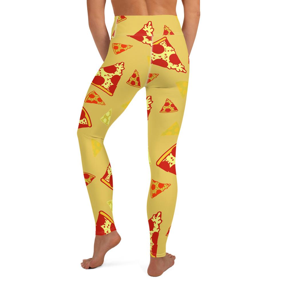 High Waist Pizza Yoga Leggings