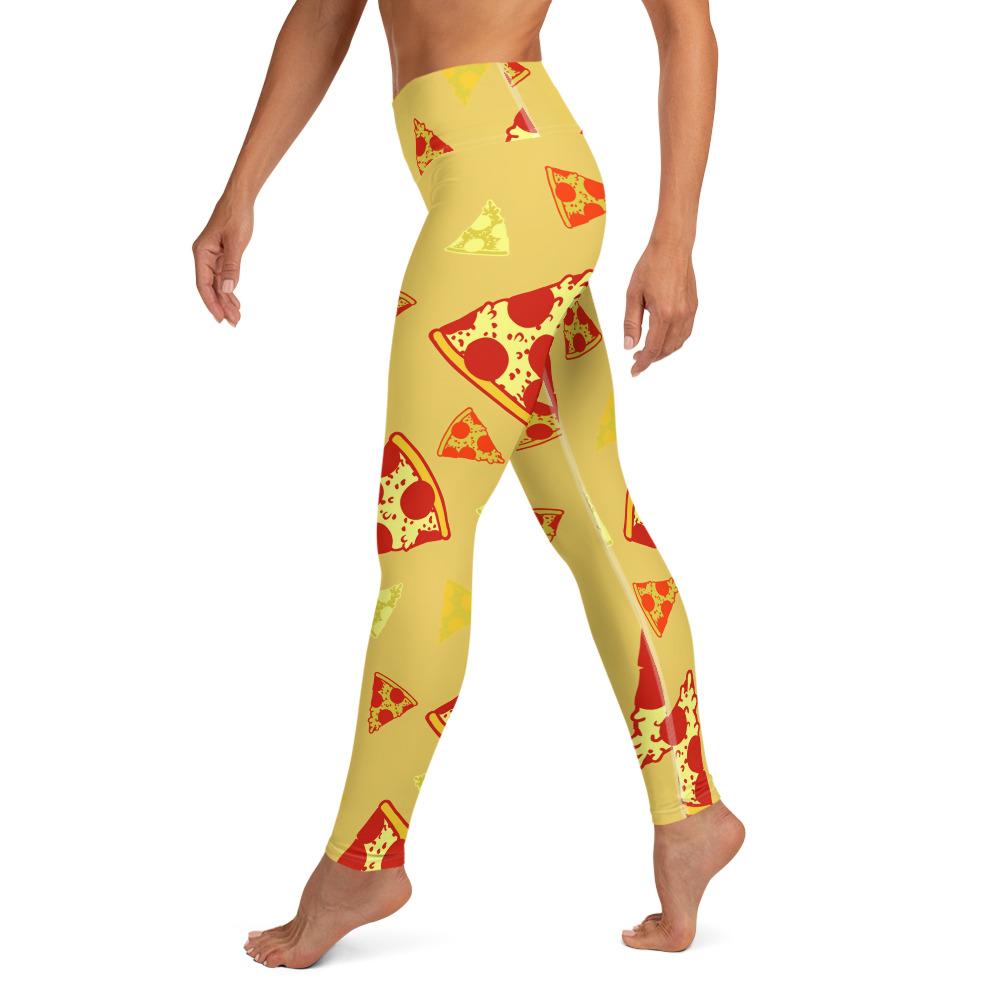 High Waist Pizza Yoga Leggings