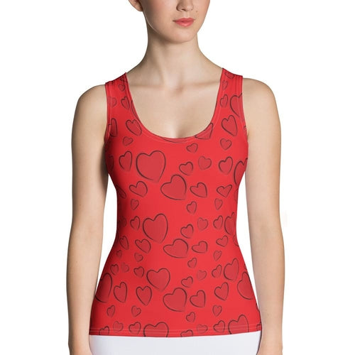 Red Heart Tank Top