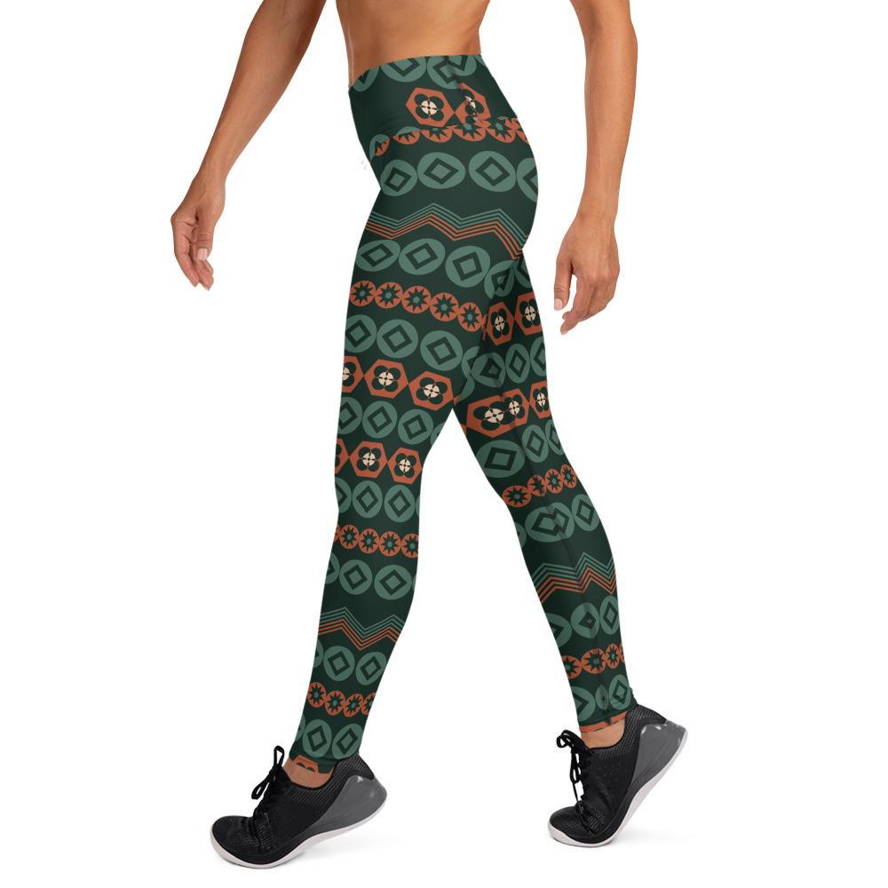 Boho High Waist Yoga Leggings