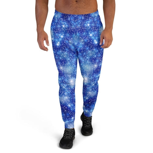 Men's Premium Blue Lights Joggers