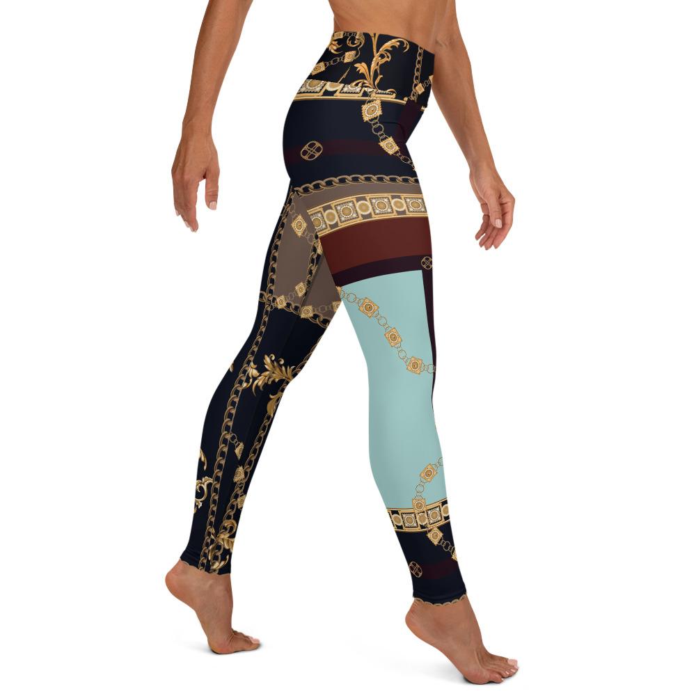 Baroque Chains High Waist Leggings