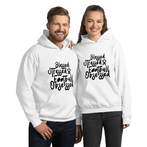 Blessed, Stressed and Football Obsessed Unisex