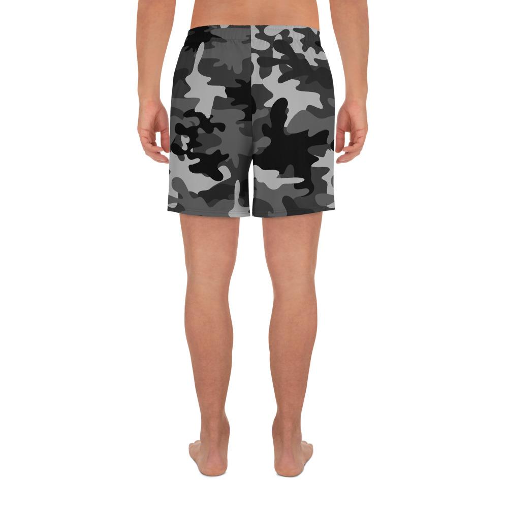 Grey Camo Men's Athletic Shorts