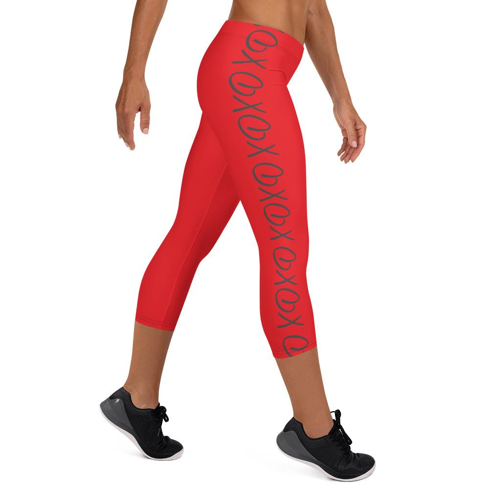 Xoxo Mid Waist Capri Leggings