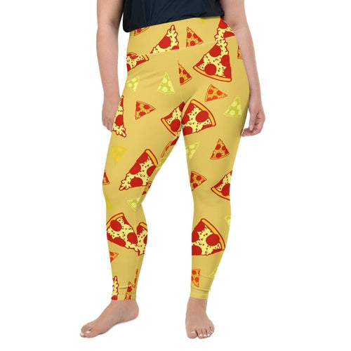 Plus Size Pizza Leggings