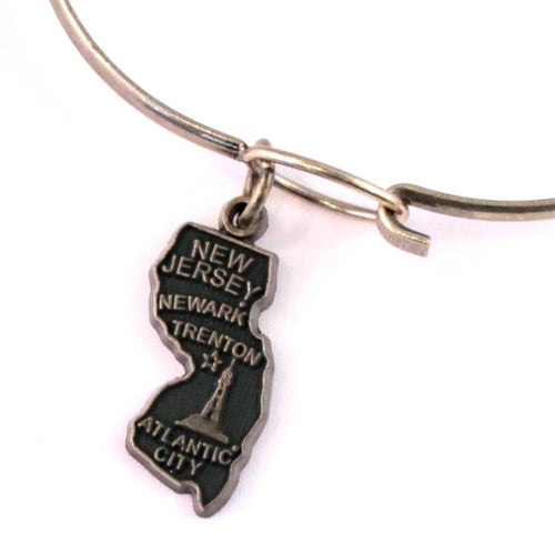 New Jersey State Charm Bracelet, Necklace, or Charm only