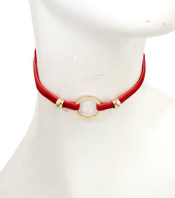 Metal Oring Choker | Ivory Aether