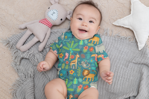 Jungle Animals Onesie