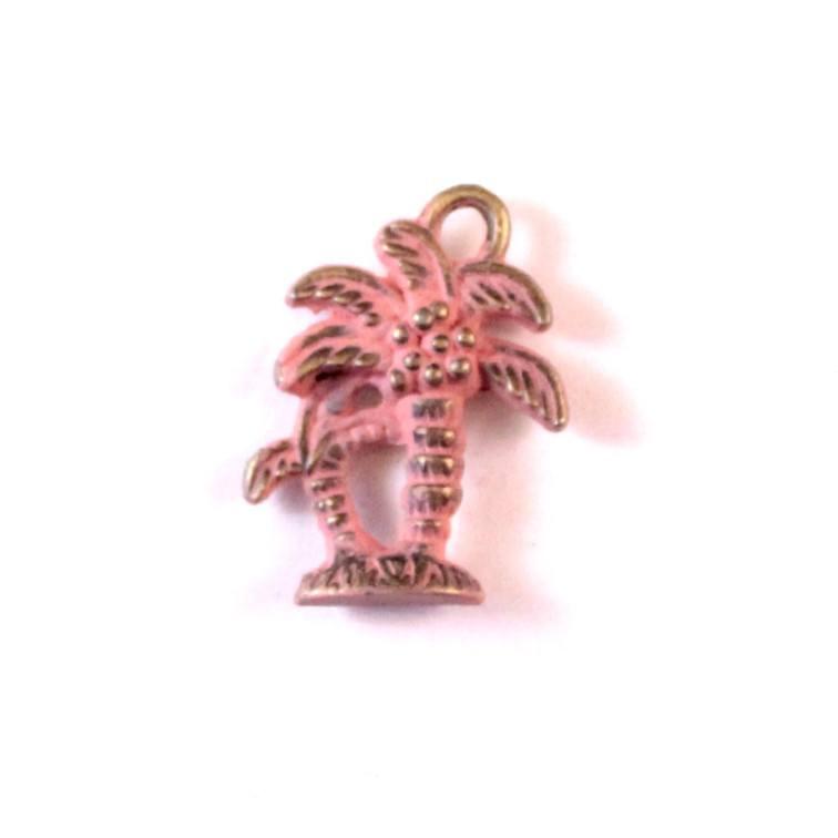 Palm Tree Charm Bracelet, Necklace, or Charm Only