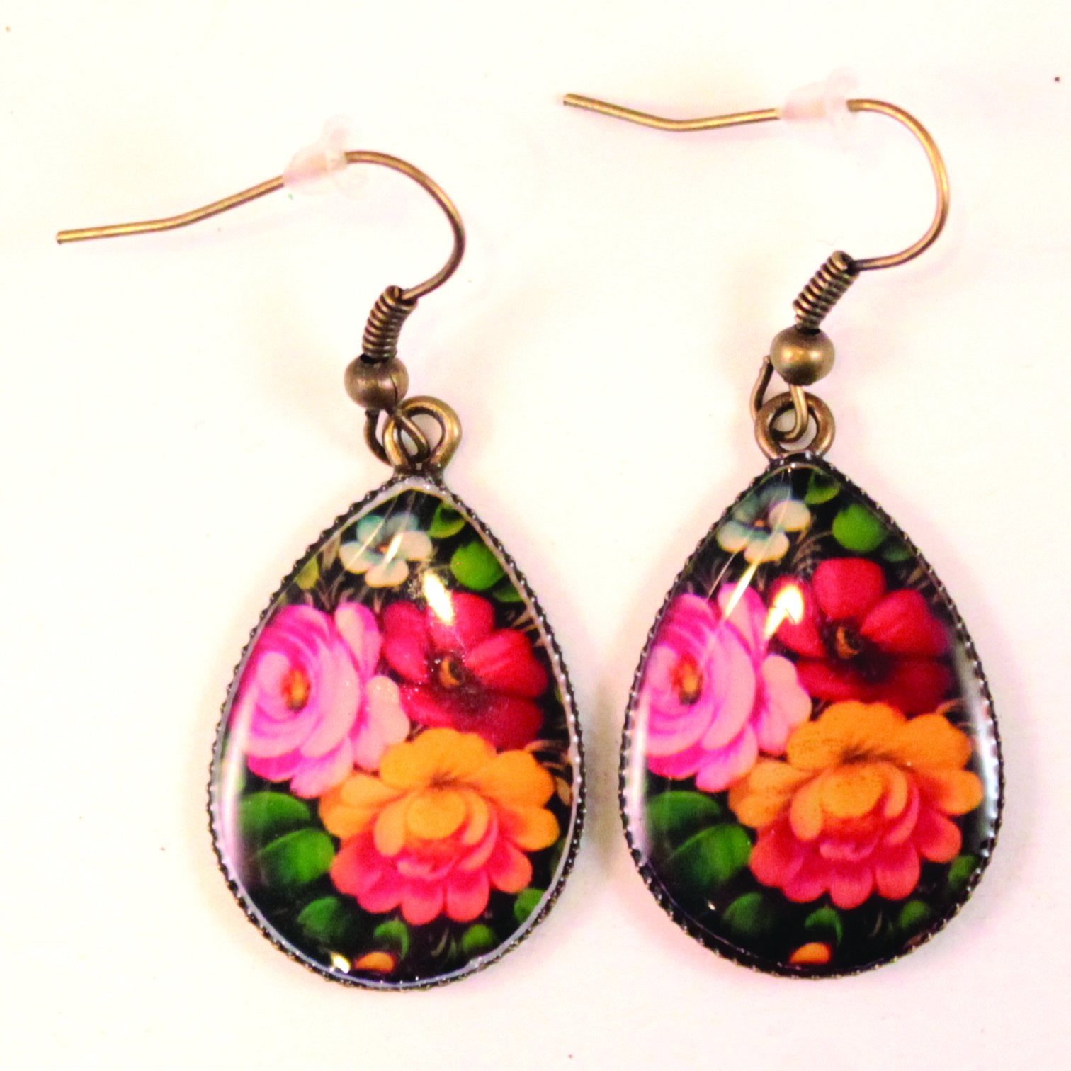 Pattern Drop Earrings