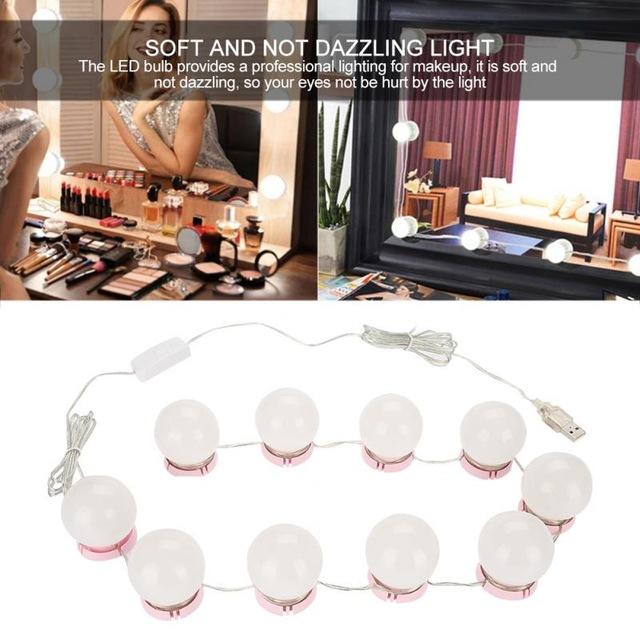 Dressing Table LED Adjustable Brightness Lights