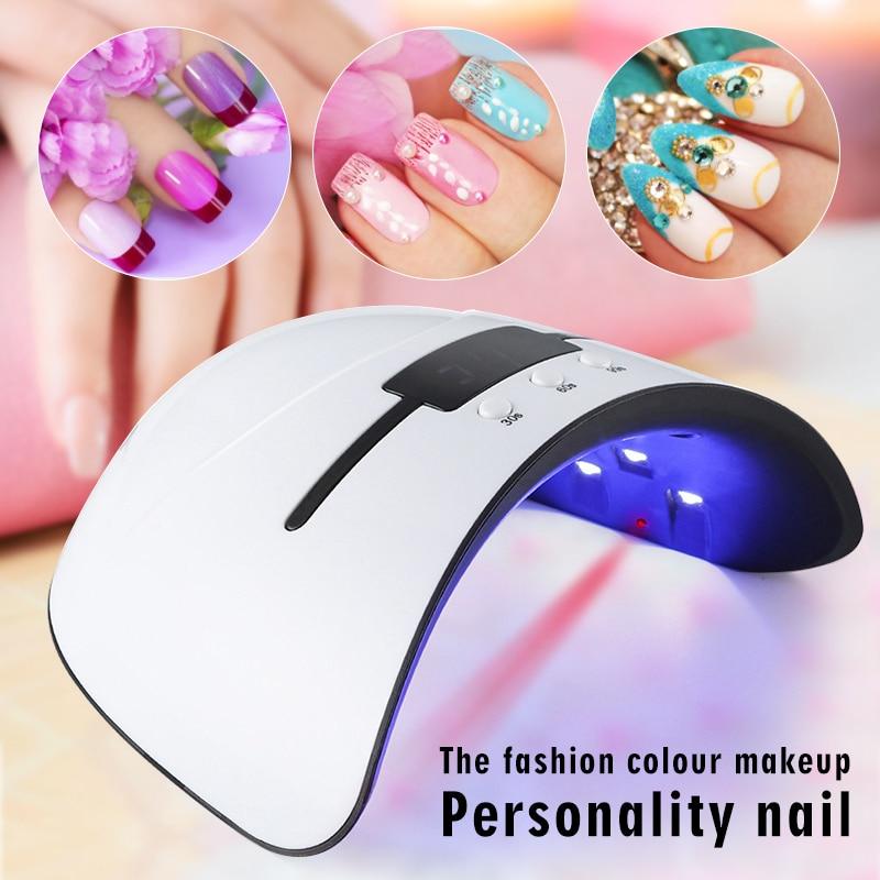 Acrylic Gel UV LED Nail Curing Lamp | Yellow Pandora