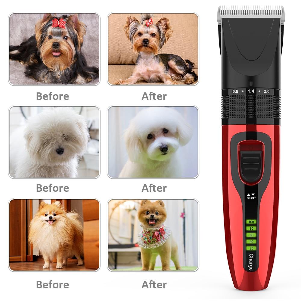 Pet Grooming Clippers Kit With Scissor And Comb