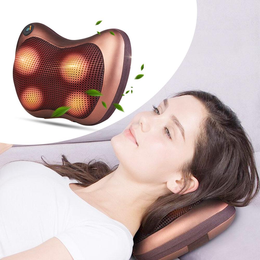 Portable 4 heads Massage Pillow | Yellow Pandora