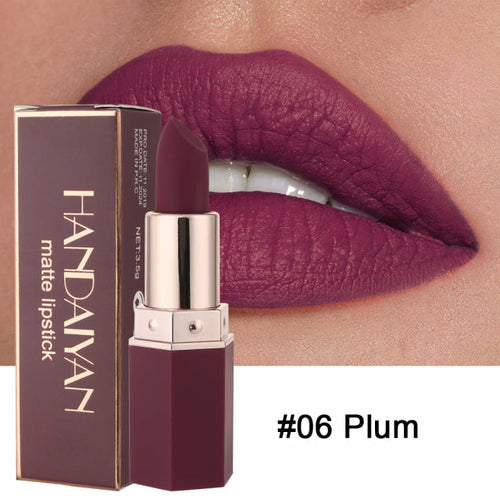 OH Fashion 6 Colors Makeup Matte Lipstick Waterproof Long Lasting Lip